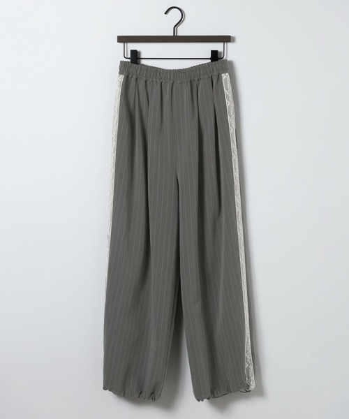 eL(エル)の「【eL】Stripe Lace Pants/1049488(スラックス・レディース・グレー系その他/ネイビー系・FREE)」の21枚目の写真