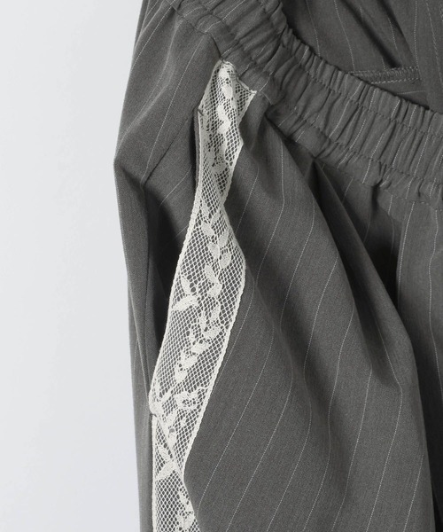 eL(エル)の「【eL】Stripe Lace Pants/1049488(スラックス・レディース・グレー系その他/ネイビー系・FREE)」の13枚目の写真