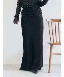 フィットクラッシュベロアスカート