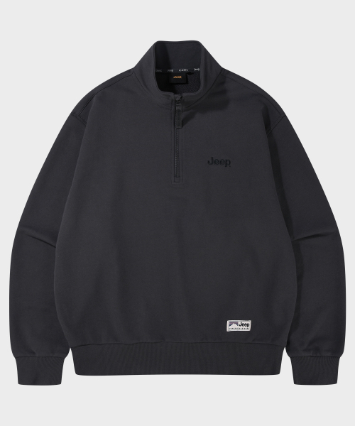 JEEP（ジープ）の「[360g] M-ロゴ ハーフジップ スウェット (JR5TSU838CG)（スウェット・レディース・その他・SMALL/MEDIUM/LARGE/X-LARGE/2XL）」の3枚目の写真