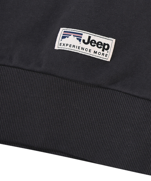 JEEP（ジープ）の「[360g] M-ロゴ ハーフジップ スウェット (JR5TSU838CG)（スウェット・レディース・その他・SMALL/MEDIUM/LARGE/X-LARGE/2XL）」の6枚目の写真