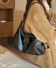 大容量2WAYベルトデザインショルダーバッグ