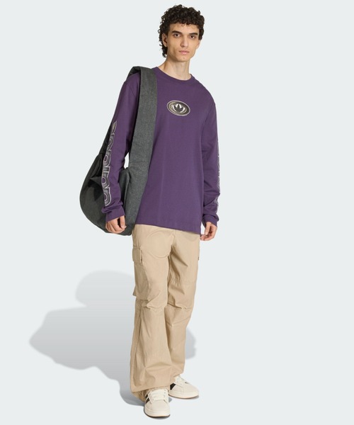 adidas（アディダス）の「90s オルタナティブ スポーツ ウォッシュド カーゴパンツ / アディダスオリジナルス adidas Originals（その他パンツ・メンズ・ベージュ・30inch/31inch/28inch/29inch/32inch/33inch/34inch/35inch/36inch）」の3枚目の写真