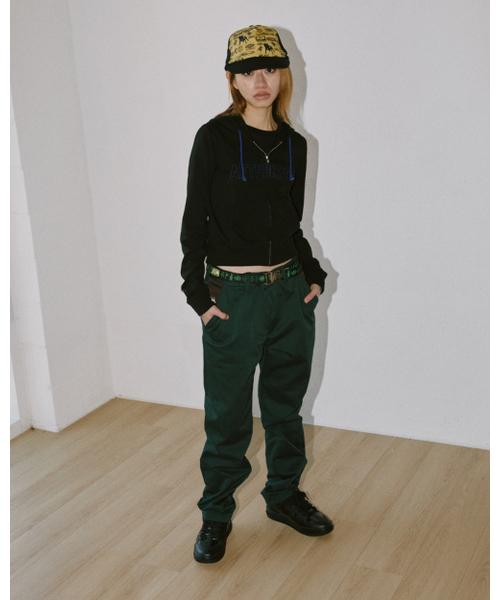 AFTERMATH（アフターマス）の「WORK PATNS [BURGUNDY]（その他パンツ・レディース・バーガンディー・LARGE/X-LARGE/MEDIUM）」の3枚目の写真