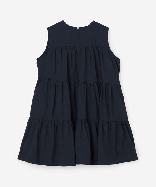 GYMPHLEX(ジムフレックス)の「Gymphlex | ナイロンタフタ ノースリーブ ティアードチュニック WOMEN(シャツ/ブラウス・レディース・ネイビー/マスタード・14)」の13枚目の写真