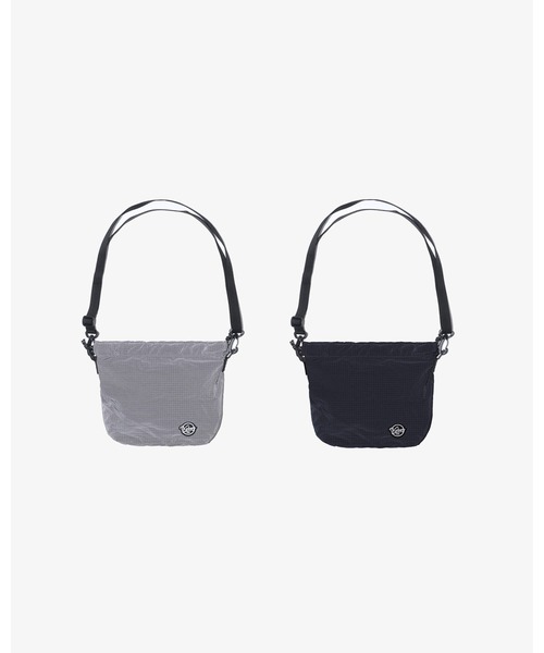 KEBOZ（ケボズ）の「MONOFILA RIPSTOP SHOULDER PURSE（ショルダーバッグ・メンズ・ネイビー/グレー・FREE）」の3枚目の写真