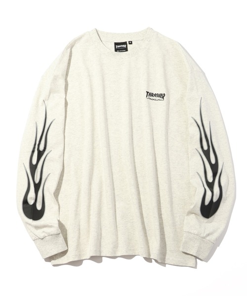 THRASHER（スラッシャー）の「【THRASHER/スラッシャー】アソート アートワークデザイン ロングスリーブTシャツ（Tシャツ/カットソー・メンズ・グレー系2/グレー系3/ホワイト系2/ホワイト系3/ブラック系1/ブラック系2/ブラック系3/ブラック系4/グレー系1・M/L/XL）」の7枚目の写真