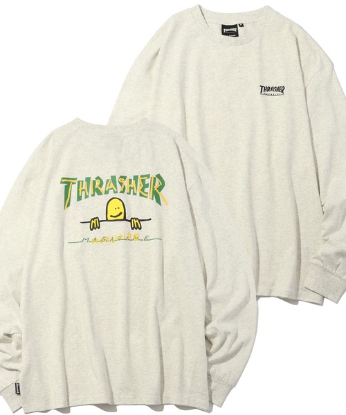 THRASHER（スラッシャー）の「【THRASHER/スラッシャー】アソート アートワークデザイン ロングスリーブTシャツ（Tシャツ/カットソー・メンズ・グレー系2/グレー系3/ホワイト系2/ホワイト系3/ブラック系1/ブラック系2/ブラック系3/ブラック系4/グレー系1・M/L/XL）」の8枚目の写真