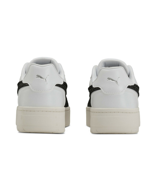 PUMA(プーマ)の「PUMA プーマ ウィメンズ コート ラリー スカイ デニム 2 スニーカー(スニーカー・レディース・ホワイト×ブラック・26.0cm/24.5cm/25.0cm/23.0cm/23.5cm/22.5cm/24.0cm/25.5cm)」の5枚目の写真