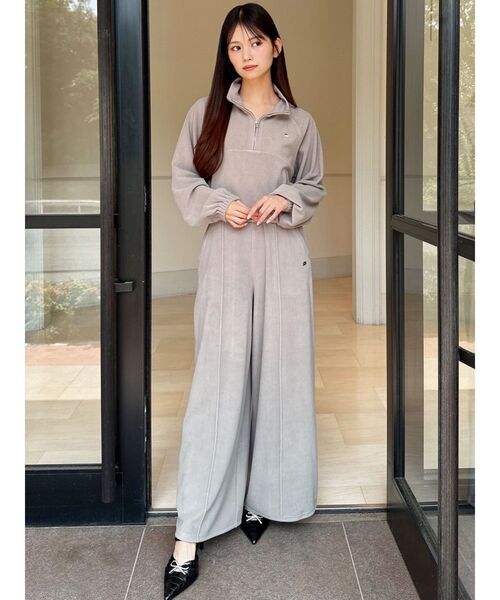 RESEXXY(リゼクシー)の「フリースパンツ【セットアップ着用可能】(その他パンツ・レディース・グレー/ブラック/アイボリー・FREE)」の5枚目の写真