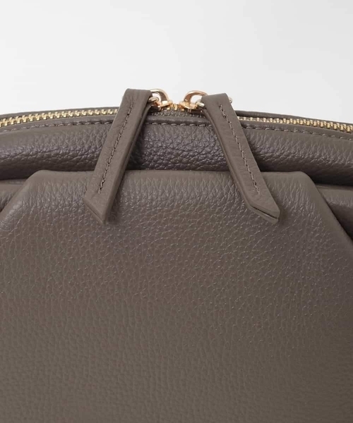 MK MICHEL KLEIN（エムケーミッシェルクラン）の「[2WAY]ベルトハンドルタックデザイントート（トートバッグ・レディース・ブラック/ピンク/オレンジ系その他・00）」の13枚目の写真