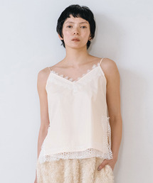 And A（アンドエー）の「muller of yoshiokubo ミュラーオブヨシオクボ / INTER LYE CAMI TOP リバーレースキャミソールトップス / MLF26208（キャミソール）」