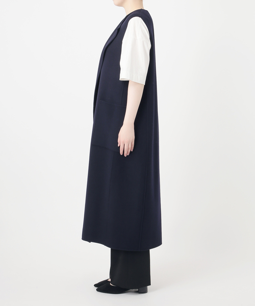 VERMEIL par iena（ヴェルメイユパーイエナ）の「Multi-Way ウールリバーコート（その他アウター・レディース・ベージュ/ネイビー・36/38）」の17枚目の写真