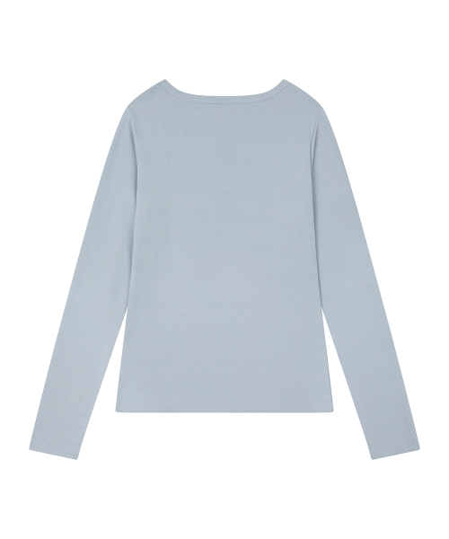 LUVISTRUE(ラヴイズトゥルー)の「RL DOUBLE GUN LONG SLEEVE(GRAY)(Tシャツ/カットソー・レディース・その他・FREE)」の3枚目の写真