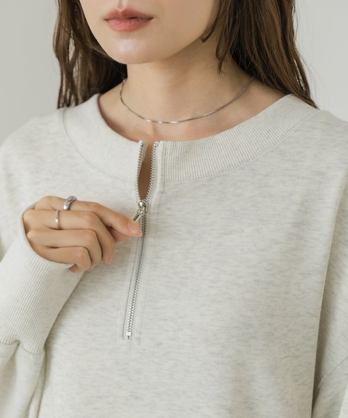 Bab(バブ)の「上品見え美シルエットマーメイドカットワンピース(ワンピース・レディース・ブラウン/ブラック/杢グレー・M)」の12枚目の写真