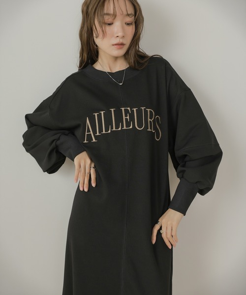 Bab(バブ)の「上品見え美シルエットマーメイドカットワンピース(ワンピース・レディース・ブラウン/ブラック/杢グレー・M)」の20枚目の写真