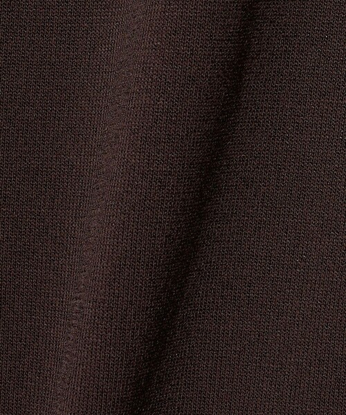 UNITED ARROWS（ユナイテッドアローズ）の「ブローチ ハーフスリーブ ニット（ニット/セーター・レディース・ブラック/ダークブラウン・FREE）」の18枚目の写真