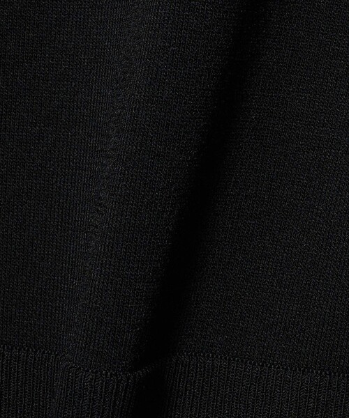 UNITED ARROWS（ユナイテッドアローズ）の「ブローチ ハーフスリーブ ニット（ニット/セーター・レディース・ブラック/ダークブラウン・FREE）」の21枚目の写真