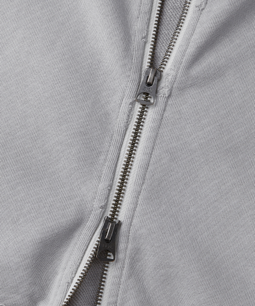 OUTSTANDING(アウトスタンディング)の「VINTAGE WASHING HOOD ZIP SWEAT_VINTAGE GRAY(パーカー・メンズ・その他・MEDIUM/LARGE/X-LARGE)」の4枚目の写真