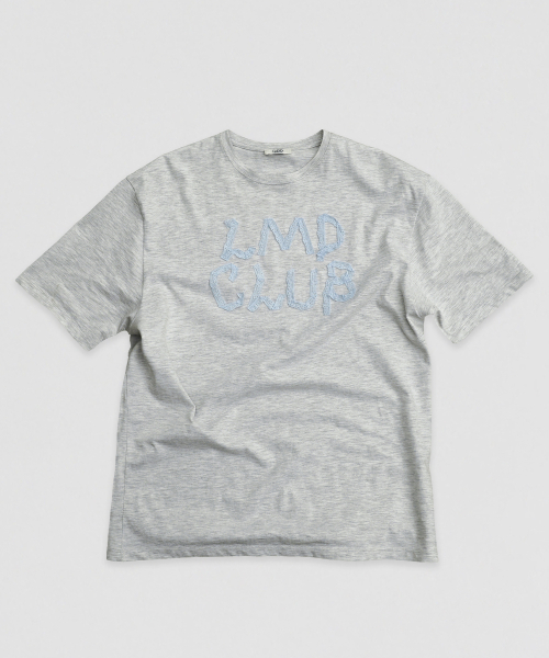 LMOOD WOMEN(エルムード ウーマン)の「ラフレースTシャツヘザーグレー(Tシャツ/カットソー・レディース・その他・FREE)」の2枚目の写真