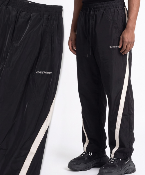 NIGHTWORKDEPT(ナイトワークデプト)の「MIDNIGHT RACING TRACK PANTS_BLACK(スウェットパンツ・レディース・その他・SMALL/MEDIUM)」の5枚目の写真