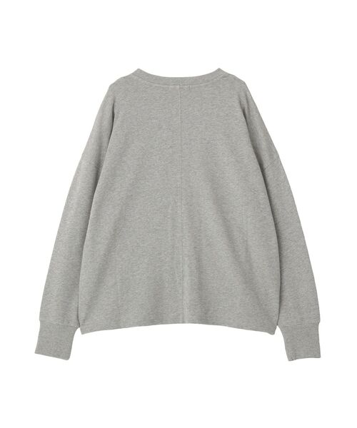 Green　Parks（グリーンパークス）の「深Vネック裏毛プルオーバー（Tシャツ/カットソー・レディース・オレンジ/アイボリー/ブラウン/杢グレー・FREE）」の13枚目の写真
