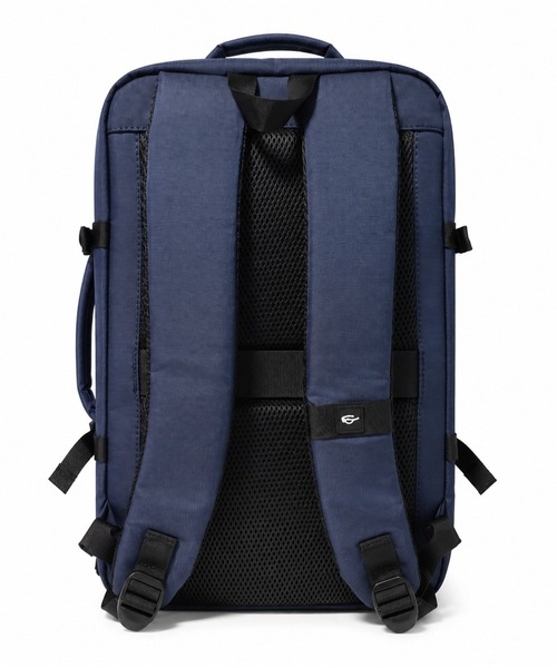 Travel Time(トラベルタイム)の「【TRAVEL TIME 】PC収納・USBポート付き・大容量 3WAYスクエアビジネスバッグ ビジネスリュック 通勤・出張 ユニセックス A4対応 キャリーオン対応(ビジネスバッグ・レディース・グレー/ネイビー・FREE)」の10枚目の写真