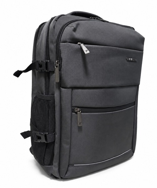 Travel Time(トラベルタイム)の「【TRAVEL TIME 】PC収納・USBポート付き・大容量 3WAYスクエアビジネスバッグ ビジネスリュック 通勤・出張 ユニセックス A4対応 キャリーオン対応(ビジネスバッグ・レディース・グレー/ネイビー・FREE)」の7枚目の写真