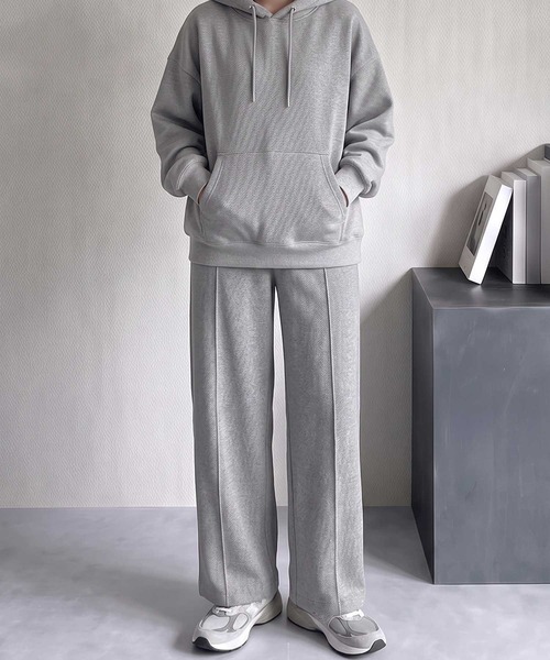 LOWO(ロワ)の「【M~Lサイズ展開】ウエストゴムカーブパンツ(その他パンツ・レディース・ブラック/グレー・M/L)」の5枚目の写真
