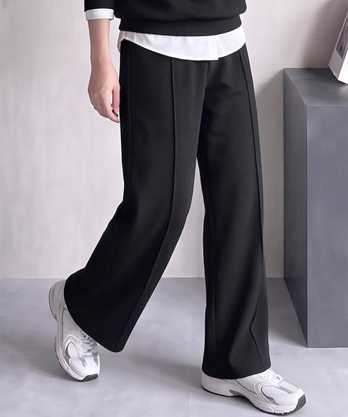 LOWO(ロワ)の「【M~Lサイズ展開】ウエストゴムカーブパンツ(その他パンツ・レディース・ブラック/グレー・M/L)」の11枚目の写真