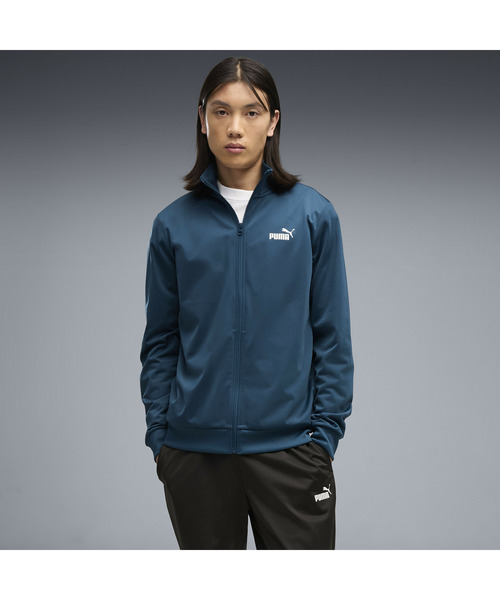 PUMA(プーマ)の「PUMA プーマ メンズ ESS ポリ スーツ 上下セット(ジャージ・メンズ・ダークブルー・MEDIUM/LARGE/XX-LARGE/X-LARGE/SMALL)」の3枚目の写真