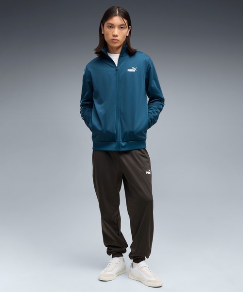 PUMA(プーマ)の「PUMA プーマ メンズ ESS ポリ スーツ 上下セット(ジャージ・メンズ・ダークブルー・MEDIUM/LARGE/XX-LARGE/X-LARGE/SMALL)」の1枚目の写真