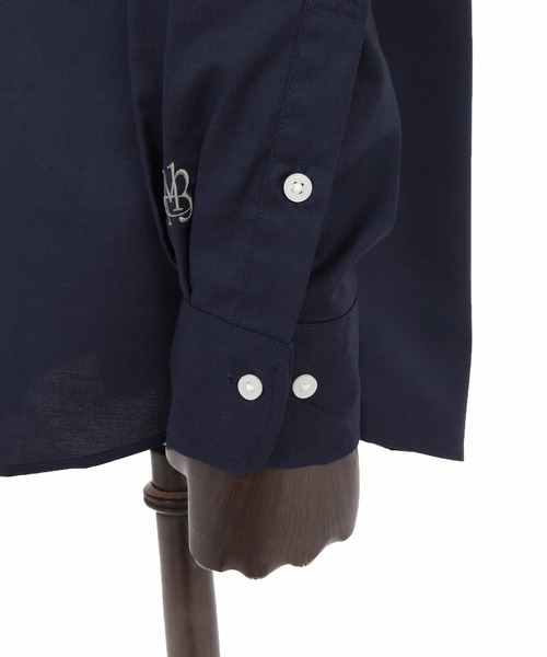 Maison code 13(メゾンコードサーティーン)の「ms6618- Band Collar Long Sleeve Shirt バンドカラーシャツ(M26W-28)(シャツ/ブラウス・メンズ・ネイビー/ホワイト/グレー・S/M/L/XL)」の21枚目の写真