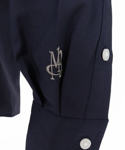 Maison code 13(メゾンコードサーティーン)の「ms6618- Band Collar Long Sleeve Shirt バンドカラーシャツ(M26W-28)(シャツ/ブラウス・メンズ・ネイビー/ホワイト/グレー・S/M/L/XL)」の22枚目の写真