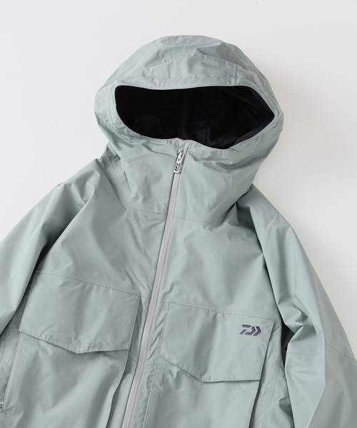 JOURNAL STANDARD relume(ジャーナルスタンダード レリューム)の「DAIWA / ダイワ 別注 GORE-TEX マウンテン フィッシングジャケット(ナイロンジャケット・メンズ・エメラルドブルー/ブラック/グレー・MEDIUM/LARGE)」の8枚目の写真