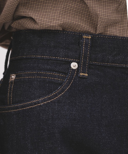 PUBLIC TOKYO(パブリックトウキョウ)の「【26年秋の新作】PUBLICDENIM LIGHT STRAIGHT/セルビッチストレートデニム(デニムパンツ・レディース・ダークインディゴブルー・1/2/3)」の14枚目の写真