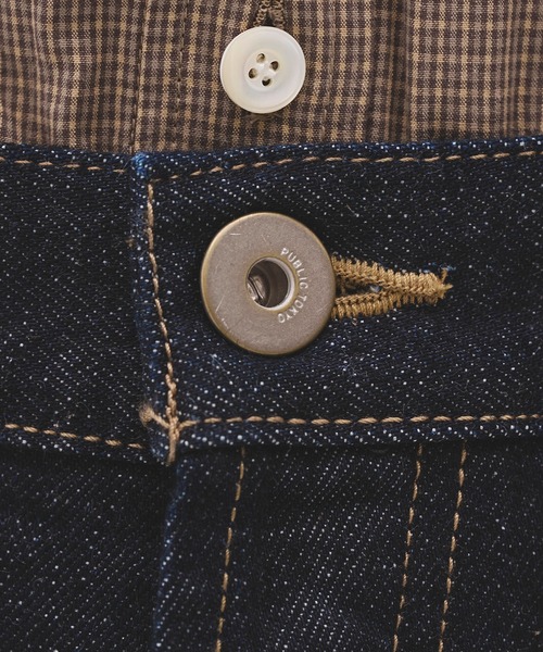 PUBLIC TOKYO(パブリックトウキョウ)の「【26年秋の新作】PUBLICDENIM LIGHT STRAIGHT/セルビッチストレートデニム(デニムパンツ・レディース・ダークインディゴブルー・1/2/3)」の15枚目の写真