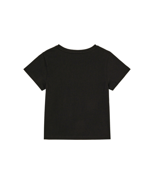 DEINET(ダイニット)の「BI GRAPHIC SLIMSIZED T-SHIRT IN BLACK(Tシャツ/カットソー・レディース・その他・FREE)」の3枚目の写真