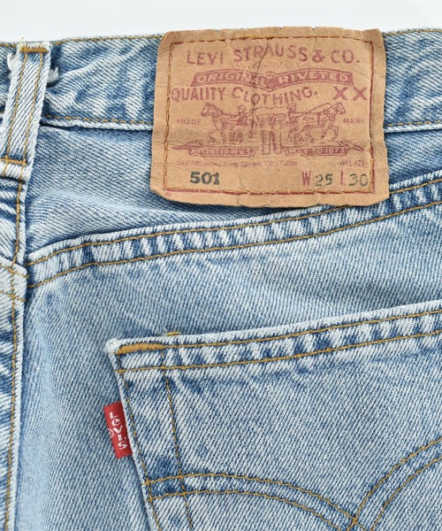 Levi's(リーバイス)の「【USED】90's Levi's 501 デニムパンツ(デニムパンツ・メンズ・ブルー・X-SMALL)」の7枚目の写真