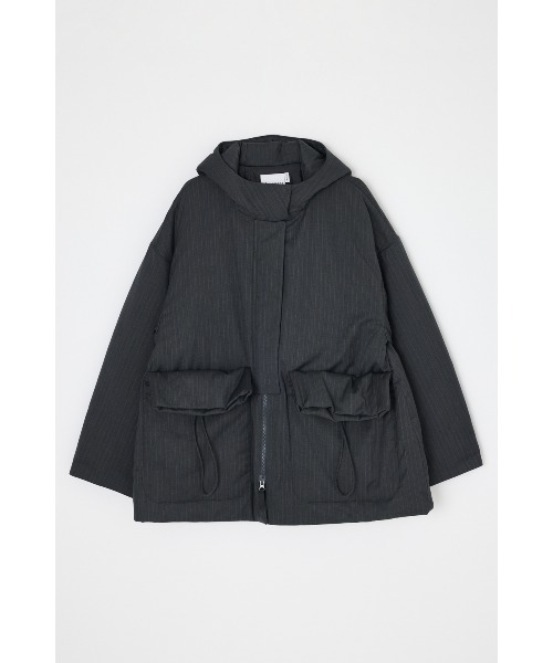 nagonstans(ナゴンスタンス)の「volume blouson(その他アウター・レディース・ダークネイビー/チャコールグレー・MEDIUM/SMALL)」の2枚目の写真