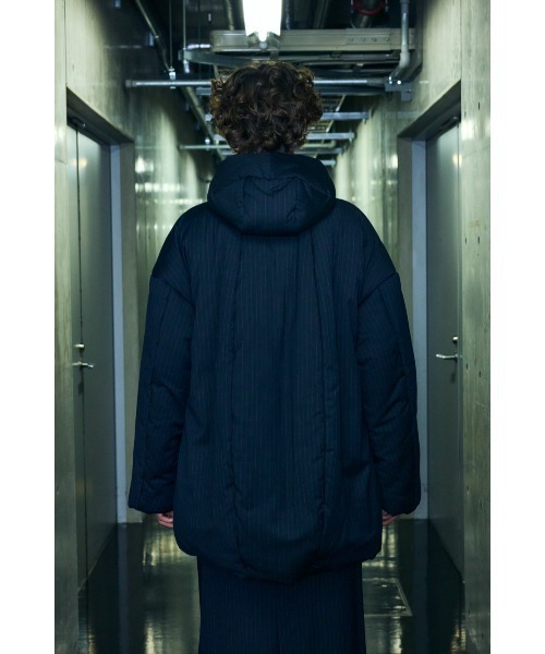 nagonstans(ナゴンスタンス)の「volume blouson(その他アウター・レディース・ダークネイビー/チャコールグレー・MEDIUM/SMALL)」の5枚目の写真