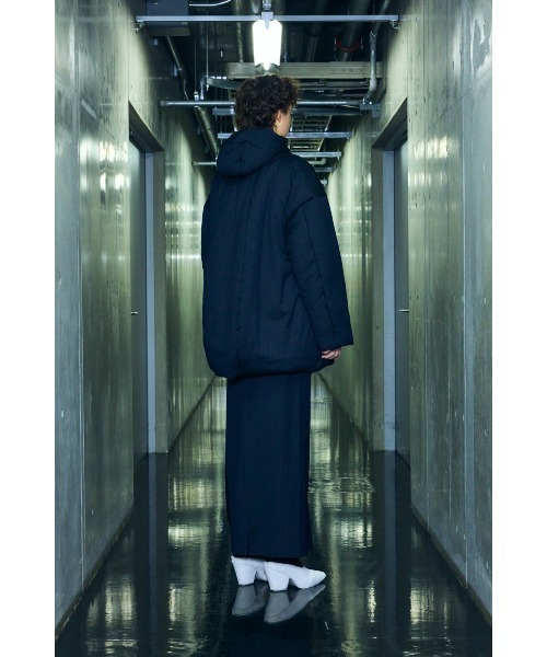 nagonstans(ナゴンスタンス)の「volume blouson(その他アウター・レディース・ダークネイビー/チャコールグレー・MEDIUM/SMALL)」の9枚目の写真