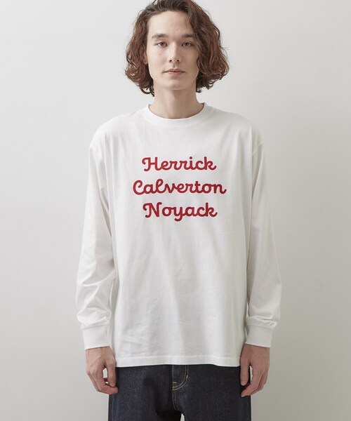 Dessin（デッサン）の「オーガニックロゴTシャツ（Tシャツ/カットソー・メンズ・ネイビー/グレー/ホワイト系/カーキ系6・02/03）」の12枚目の写真
