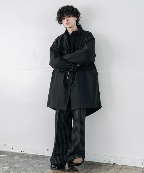Rocky Monroe(ロッキーモンロー)の「3WAY M-65 オーバーサイズモッズコート&中綿入りキルティングライナー(モッズコート・メンズ・ベージュ/ブラック/ブラウン/カーキ・S/M/L/XL)」の7枚目の写真