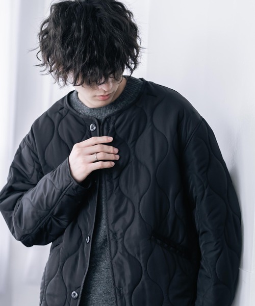 Rocky Monroe(ロッキーモンロー)の「3WAY M-65 オーバーサイズモッズコート&中綿入りキルティングライナー(モッズコート・メンズ・ベージュ/ブラック/ブラウン/カーキ・S/M/L/XL)」の13枚目の写真