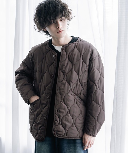 Rocky Monroe(ロッキーモンロー)の「3WAY M-65 オーバーサイズモッズコート&中綿入りキルティングライナー(モッズコート・メンズ・ベージュ/ブラック/ブラウン/カーキ・S/M/L/XL)」の21枚目の写真