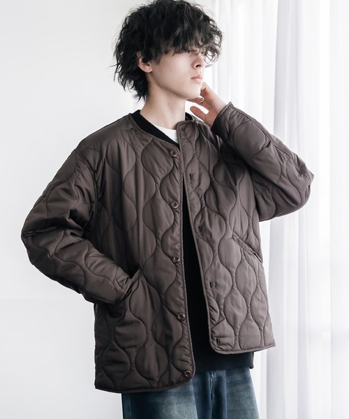 Rocky Monroe(ロッキーモンロー)の「3WAY M-65 オーバーサイズモッズコート&中綿入りキルティングライナー(モッズコート・メンズ・ベージュ/ブラック/ブラウン/カーキ・S/M/L/XL)」の22枚目の写真