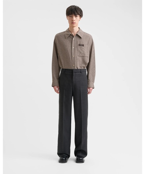 Sefr（セファ）の「Sefr JEON TROUSER (SF-26FWM-028)（スラックス・メンズ・ブラック・LARGE/MEDIUM/SMALL）」の2枚目の写真