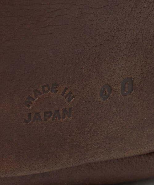 ARTS & CRAFTS（アーツアンドクラフト）の「＜ARTS&CRAFTS＞ドローストリングス ポーチ S（ハンドバッグ・メンズ・ブラック/ダークブラウン・FREE）」の10枚目の写真