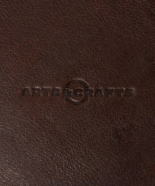ARTS & CRAFTS（アーツアンドクラフト）の「＜ARTS&CRAFTS＞ドローストリングス ポーチ S（ハンドバッグ・メンズ・ブラック/ダークブラウン・FREE）」の11枚目の写真